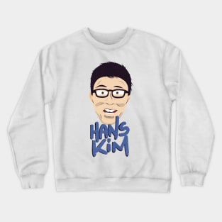 If Comedian Hans Kim Was a South Park Character Crewneck Sweatshirt